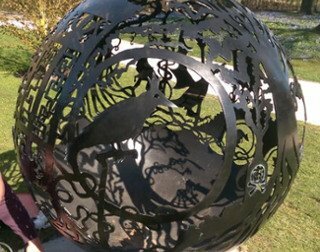 scultpure fire pit products